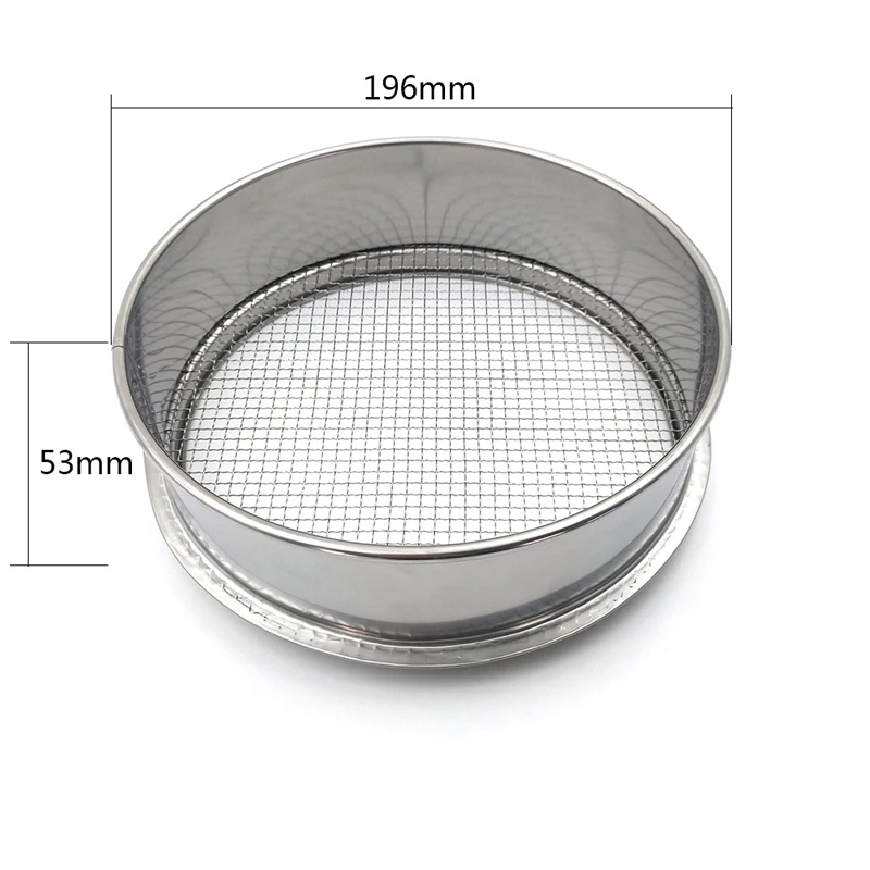 منخل دقيق من الفولاذ المقاوم للصدأ 304 60 شبكة سميكة من أدوات خبز السمسم عقد شاشات متناهية الصغر ملحقات المطبخ