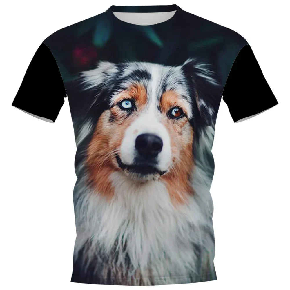 HX Fashion Mens T-shirts Rhodesian Ridgeback 3D Printed T-shirt Summer Shirts Men Polyester Casual Tees Hip Hop Tops S-7XL