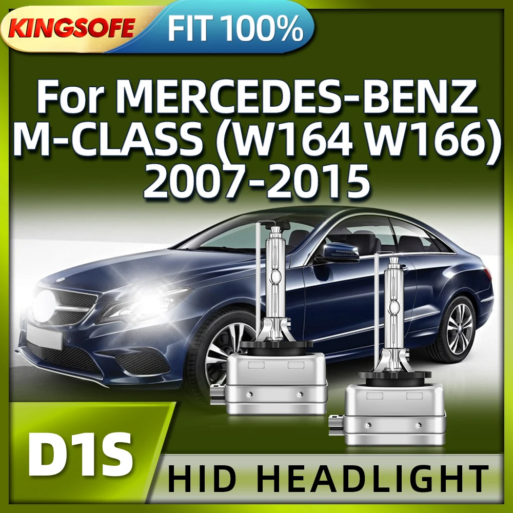 

KINGSOFE 35W Xenon HID Car Headlight Bulb For MERCEDES-BENZ M-CLASS W164 W166 2007 2008 2009 2010 2011 2012 2013 2014 2015