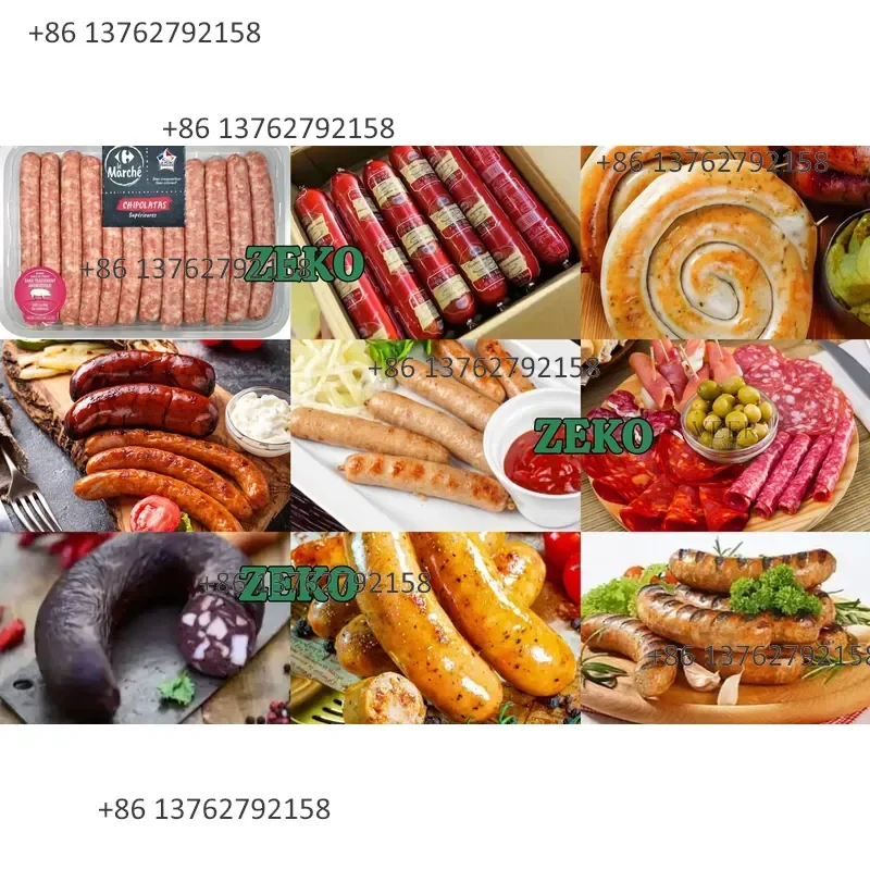 【2026】 New Industrial Electrical Meat Sausage Process Line Small Scale Salami Sausage Making Machine Zeko Brand 304 Stainless