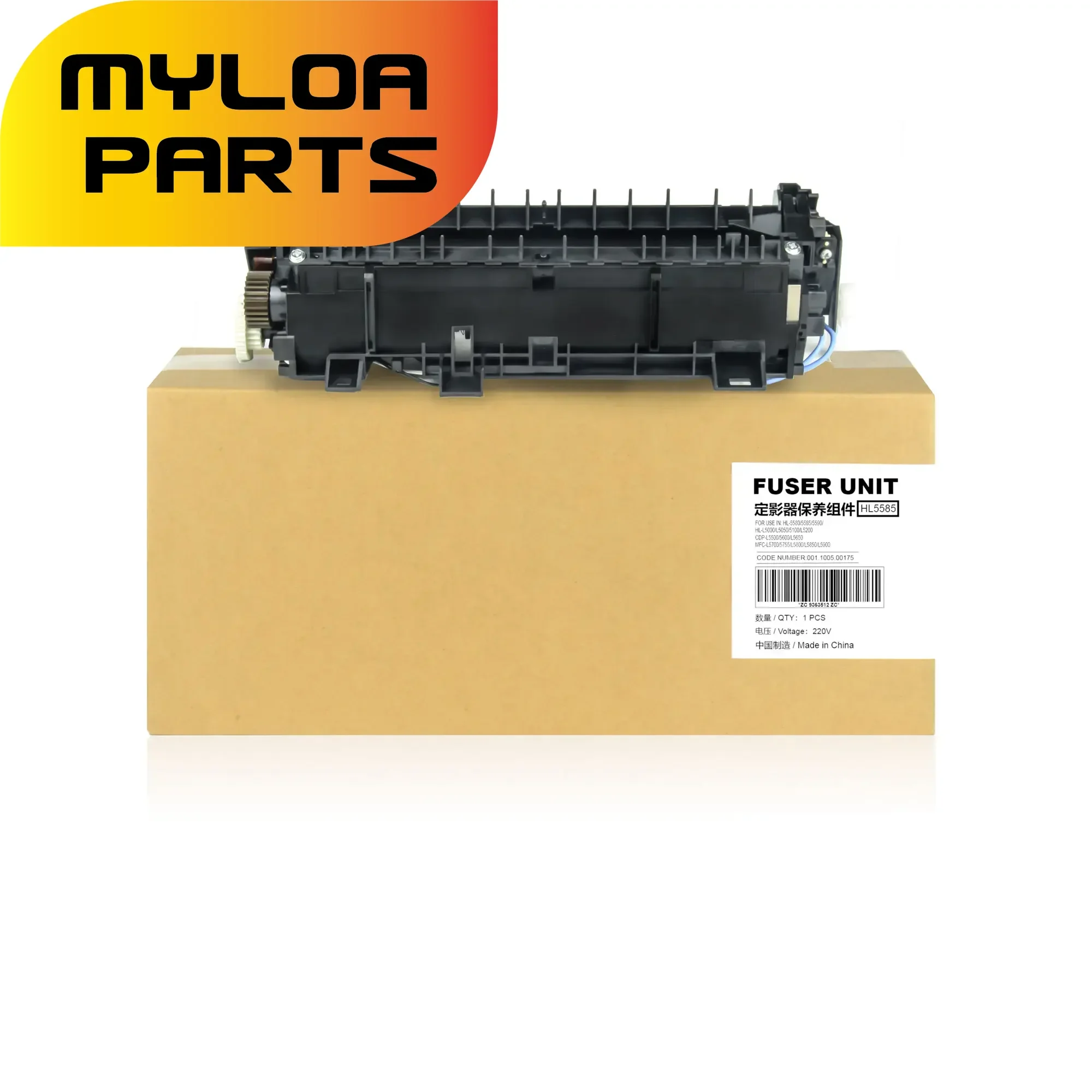 

Блок термофиксатора в сборе для Brother HL-5580D HL-5585D HL-5590DN HL-5595DN HL 5580 5585 5590 5595 HL-5580 HL5590 Блок термофиксатора D008AK001