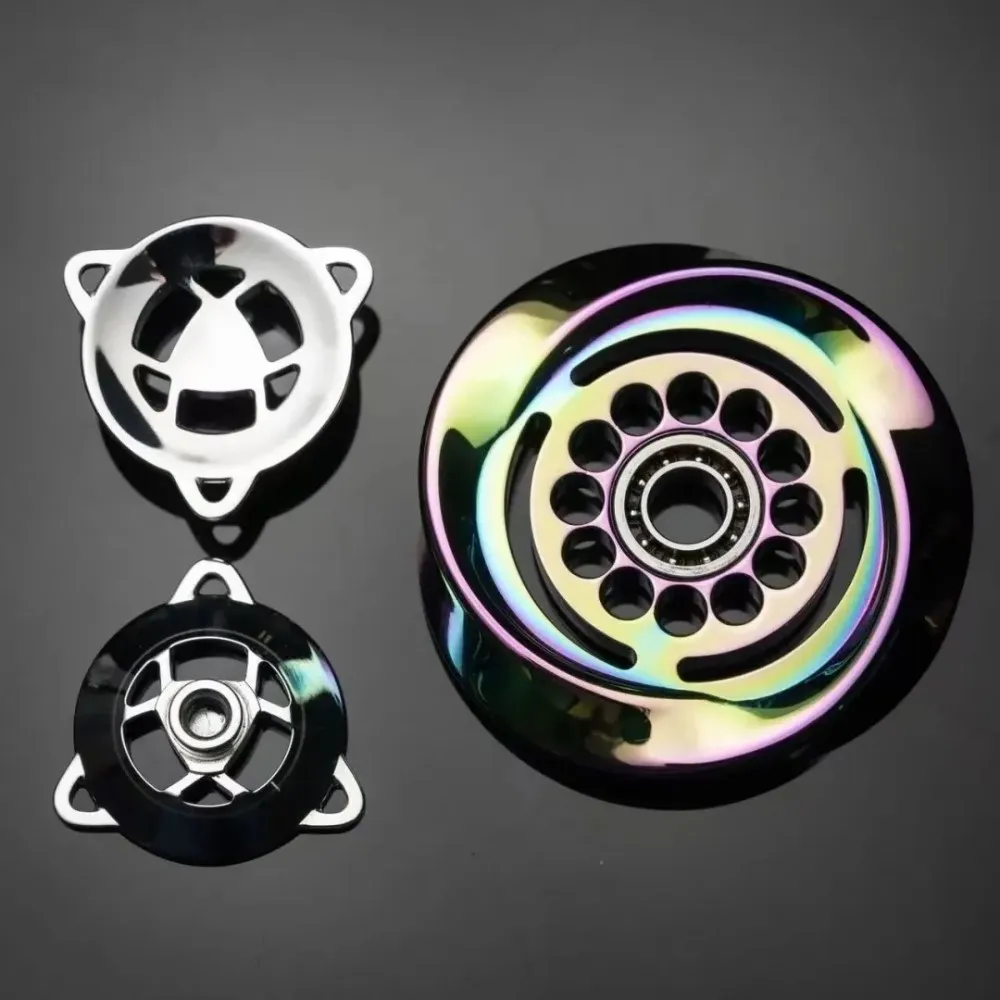 MarsWorks EDC Fidget Slider Zabawka Antystresowa Ze Stali Nierdzewnej 316 Żyroskop Biurkowy Spinner Oryginalny Design