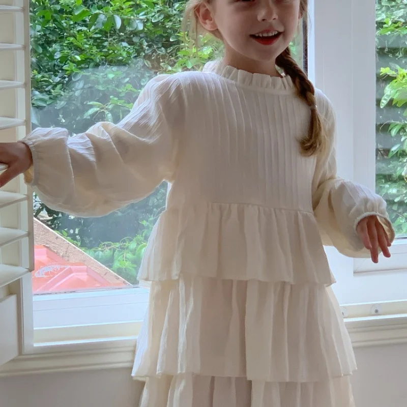 

Girls' Dress Spring New Fashionable One-Year-Old Baby Dress Children's Fashionable Princess Dress Kids' Clothing