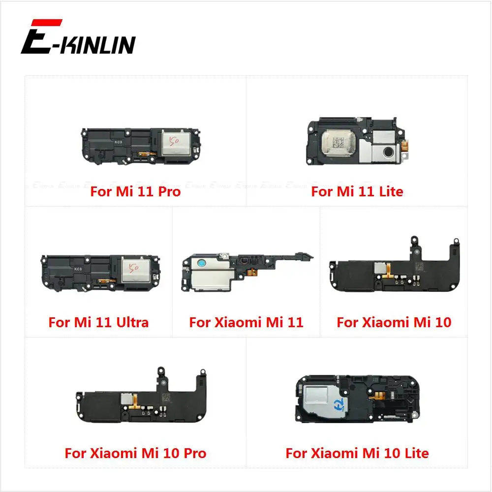 Loud Speaker Sound Buzzer For XiaoMi Mi 11 Ultra Note 10 10T Lite 11T 12 Pro 12 Loudspeaker Flex Cable Ringer Parts