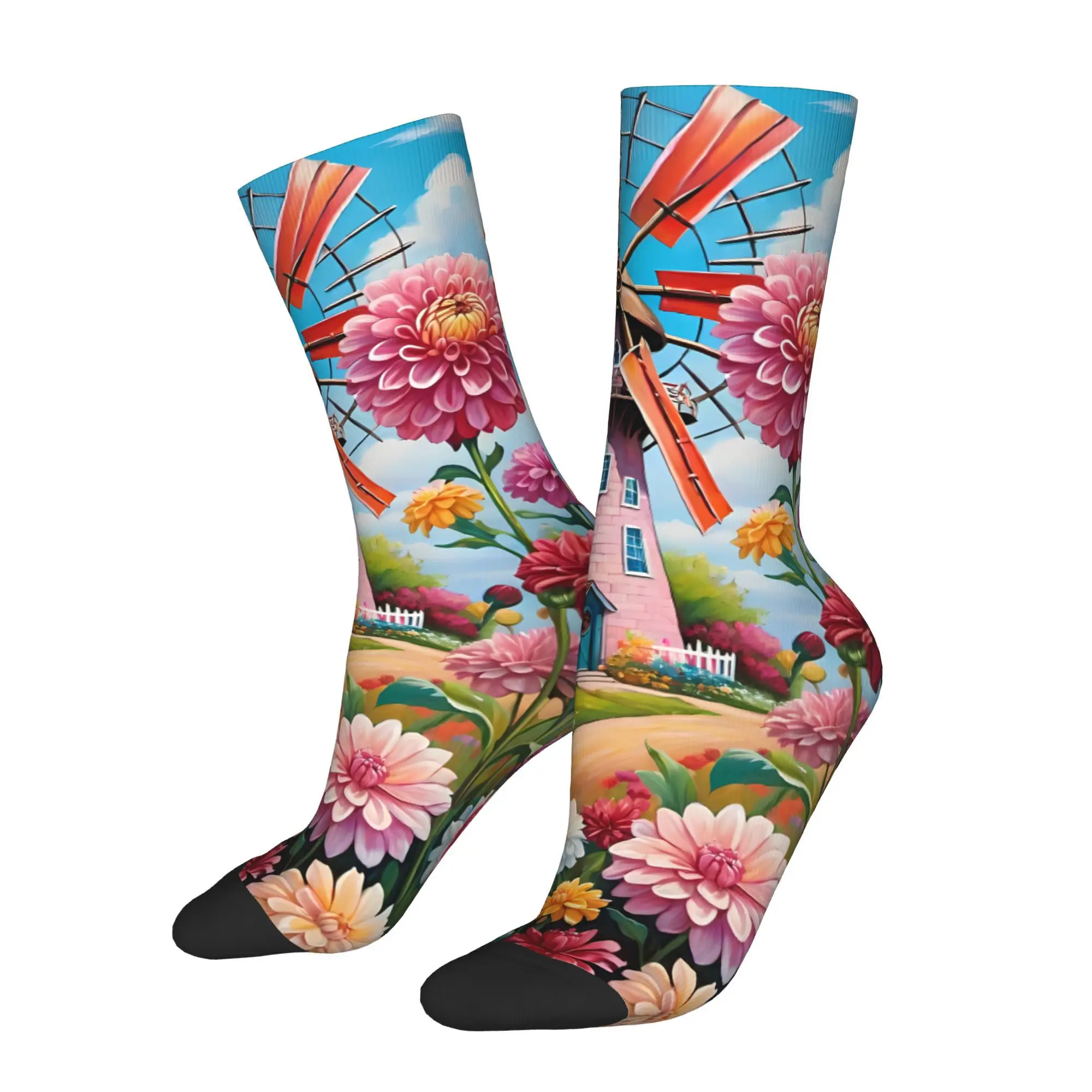 

Windmill Sock Printed Man Polyester