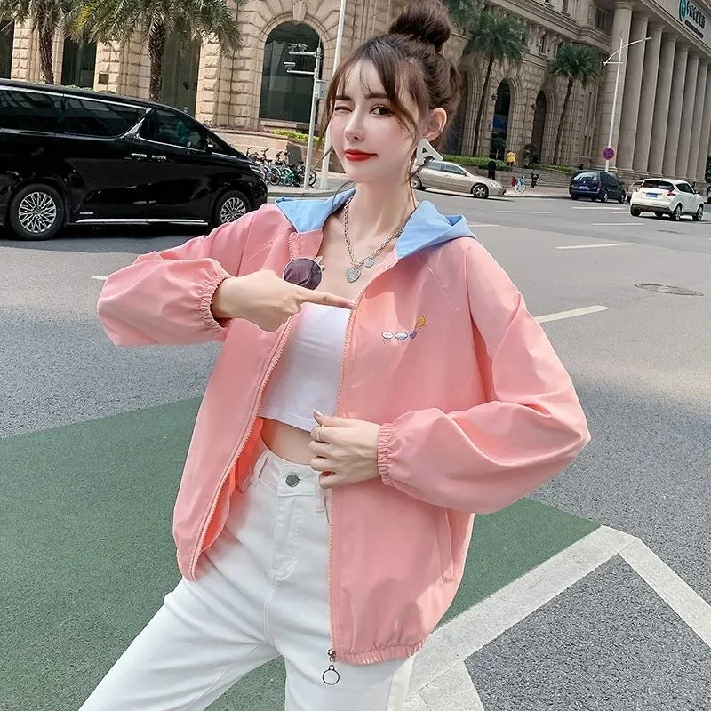 2026 Spring Autumn Coat New Women's Fashion Jacket Female Korean Loose Jacket Sround Collar Age-reducing Hort Couple Outwear