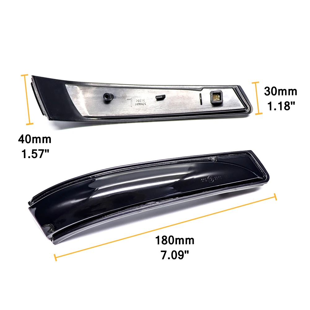 Clignotant dynamique pour Hyundai i30 GD, 2 pièces, indicateur de miroir latéral, lampe clignotante LED, 2011 2012 2013 2014 2015 2016