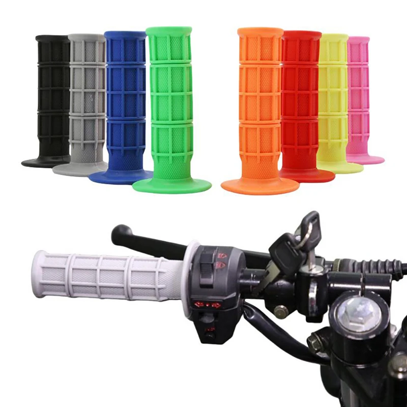 1PC Moto Modification Professional Handlebar Cover Universal Motorcycle Poignee Soft Rubber 22mm 7/8