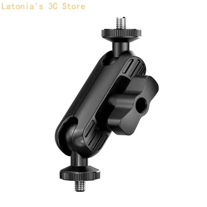 1/4 Zoll flexibler winkelverstellbarer Adapter mit 360 Drehung für Stativkameras X3UB – Detail 4