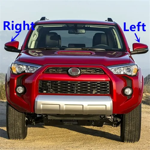 Imagen 2 del producto Tapa de carcasa lateral de ala de coche, cubierta de espejo retrovisor para Toyota 4Runner 4 Runner 2013 2014 2015-2019 2020 2021 2022 2023
