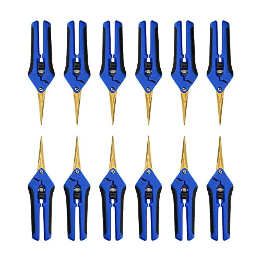 

Набор из 2 садовых секаторов с титановым покрытием для точной обрезки, ножницы для обрезки растений, ручные садовые ножницы для бонсай