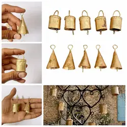 Vintage Hanging Bells Bells Clear Sound Metal Wind Chime Loud Anti Lost Grazing Bells Garden