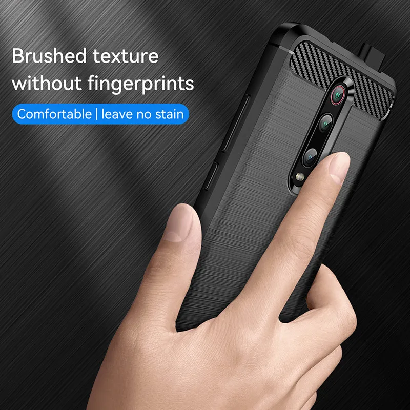 Für Xiaomi Mi 9T Pro Fall Für Xiaomi Mi 9T Abdeckung 6,39 zoll Carbon Faser Stoßfest Silikon Stoßstange für Xiaomi Mi 9T Pro 4G – Detail 7
