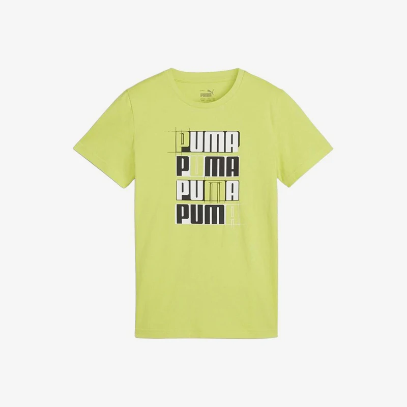 

Puma Authentic 2025 Fall Season Kids Casual Printed Breathable Short Sleeve 679224-38