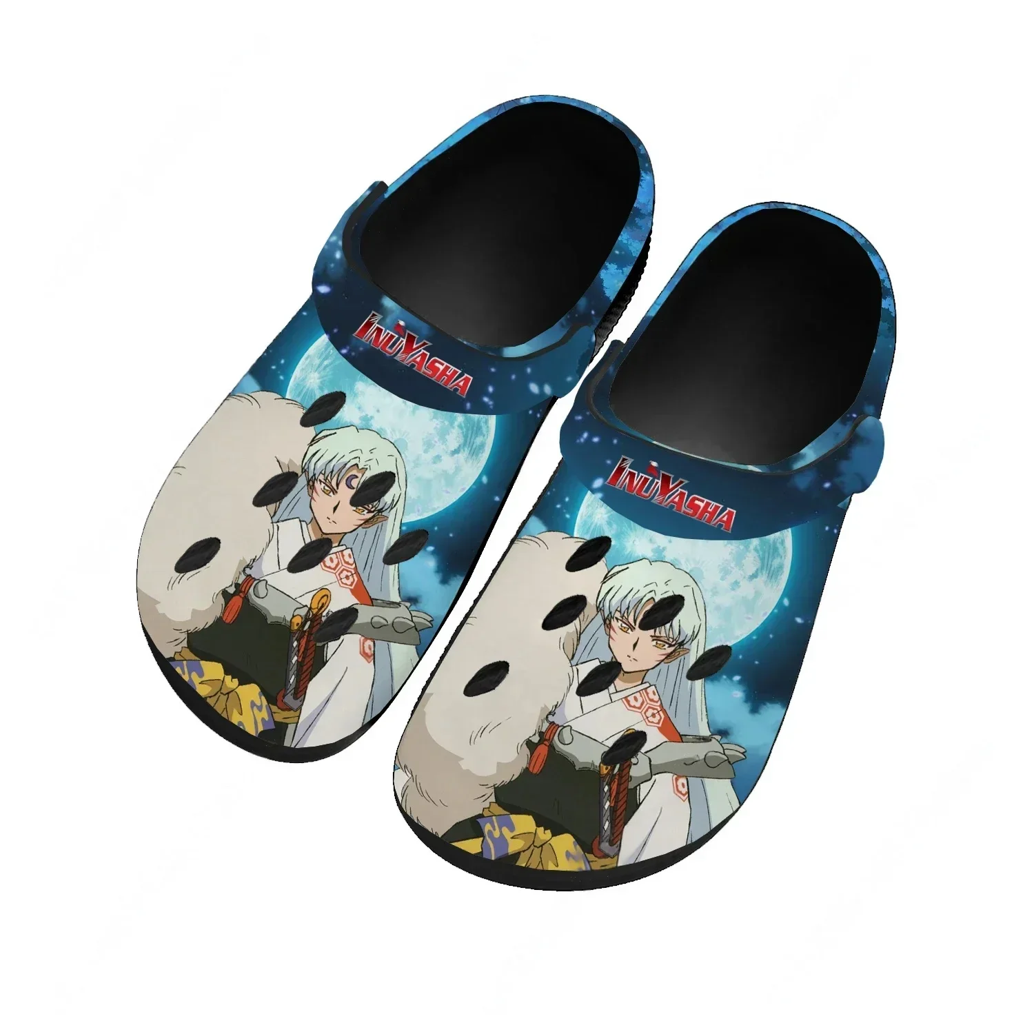 

InuYasha Sesshoumaru Water Shoes Mens Womens Comfortable Home Garden Clogs Customizd Sandals Beach Breathable Hole Slippers