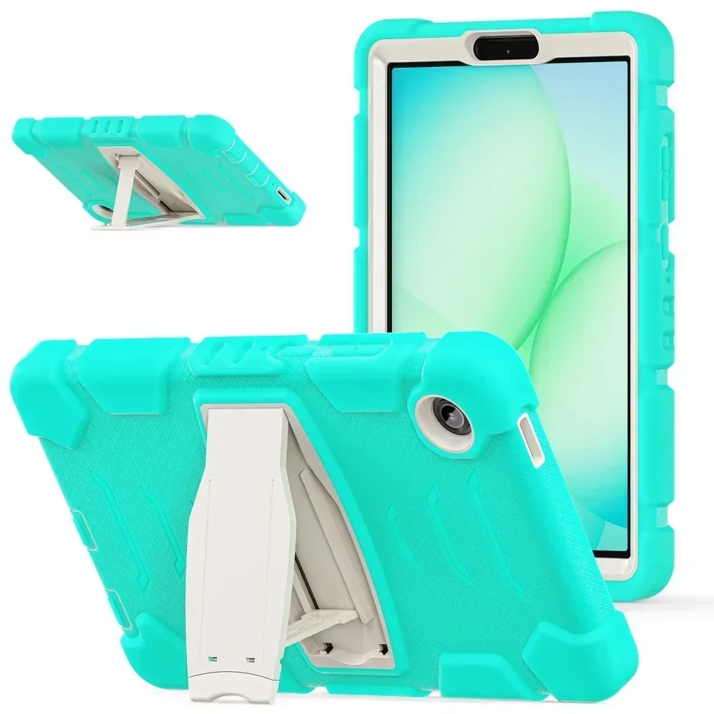 Heavy Duty Rugged Armor Silicone Case For Samsung Galaxy Tab A11 A9 Plus A8 A7 Lite S6 Lite S7 S8 Plus S7FE 12.4inch Tablet Case