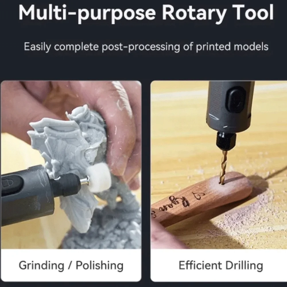 

Creality 3D 6th Gear Adjustment Gear 6 Variable Speeds 3.7V 1500mAh Cordless Handheld 3D Printer PartsCordless Rotary Tool Kit