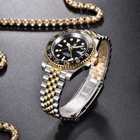 2025 PAGANI DESIGN New PD-1662 V6 Men Mechanical Watches Luxury Ceramic Bezel Automatic Watch 10Bar Waterproof GMT Watch for Men 4