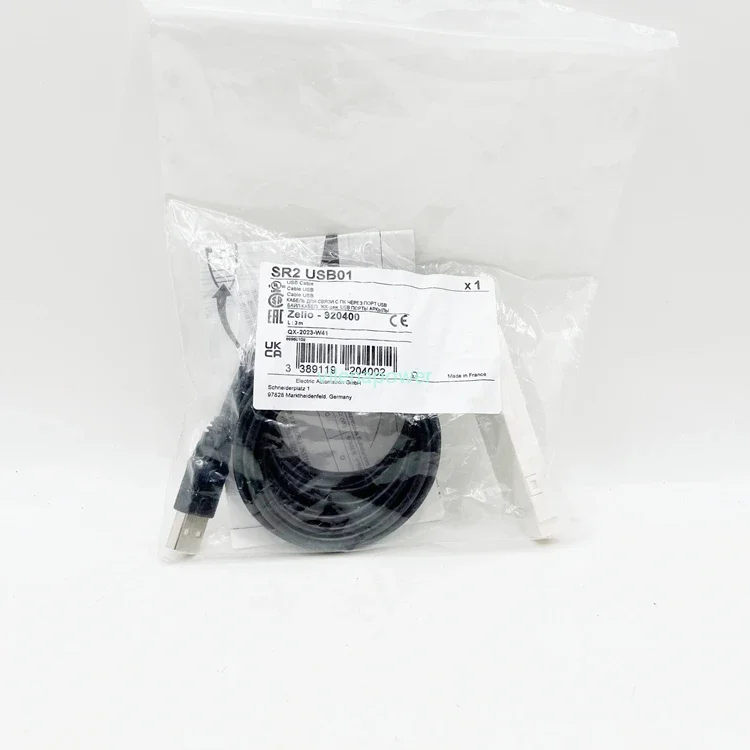 Oryginalny nowy kabel sterownika programowalnego PLC SR2USB01