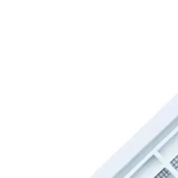 ABS Ventilation Cover Designed for Exhaust Ducts with Directional Louvers and Detachable Metal Mesh for Consistent Air Exchange