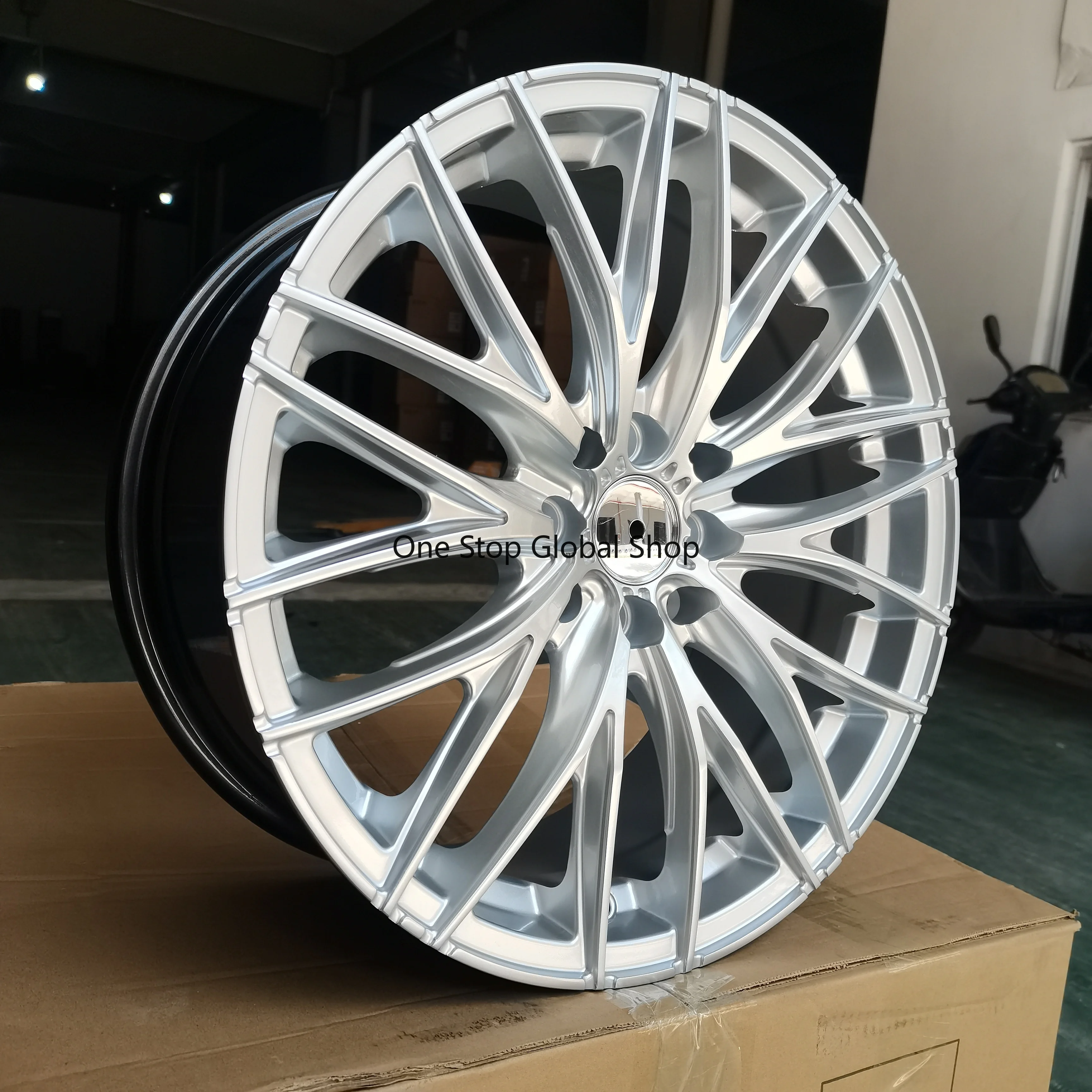 Premium 19 Inch Aluminum Alloy Wheels 5x108 5x114.3 5x112 Passenger Car Wheels