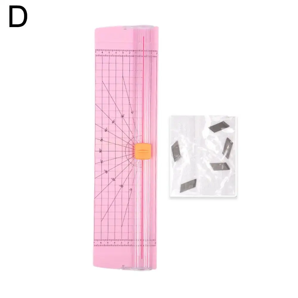 A4 قطع الورق المقصلة آلة قطع الورق صور Payslip بطاقة سجل القصاصات أداة مقياس الصورة مع الانتهازي قطع حصيرة W8I6