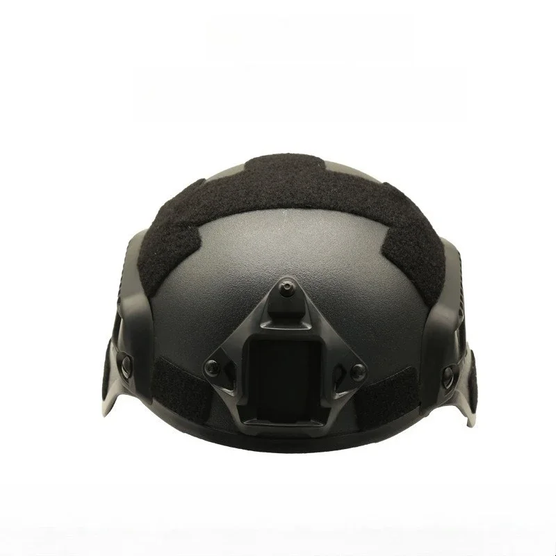 خوذة MICH التكتيكية مع نظام السكك الحديدية سريع التحرير، معدات حماية الرأس القتالية الادسنس العسكرية لعشاق الهواء الطلق