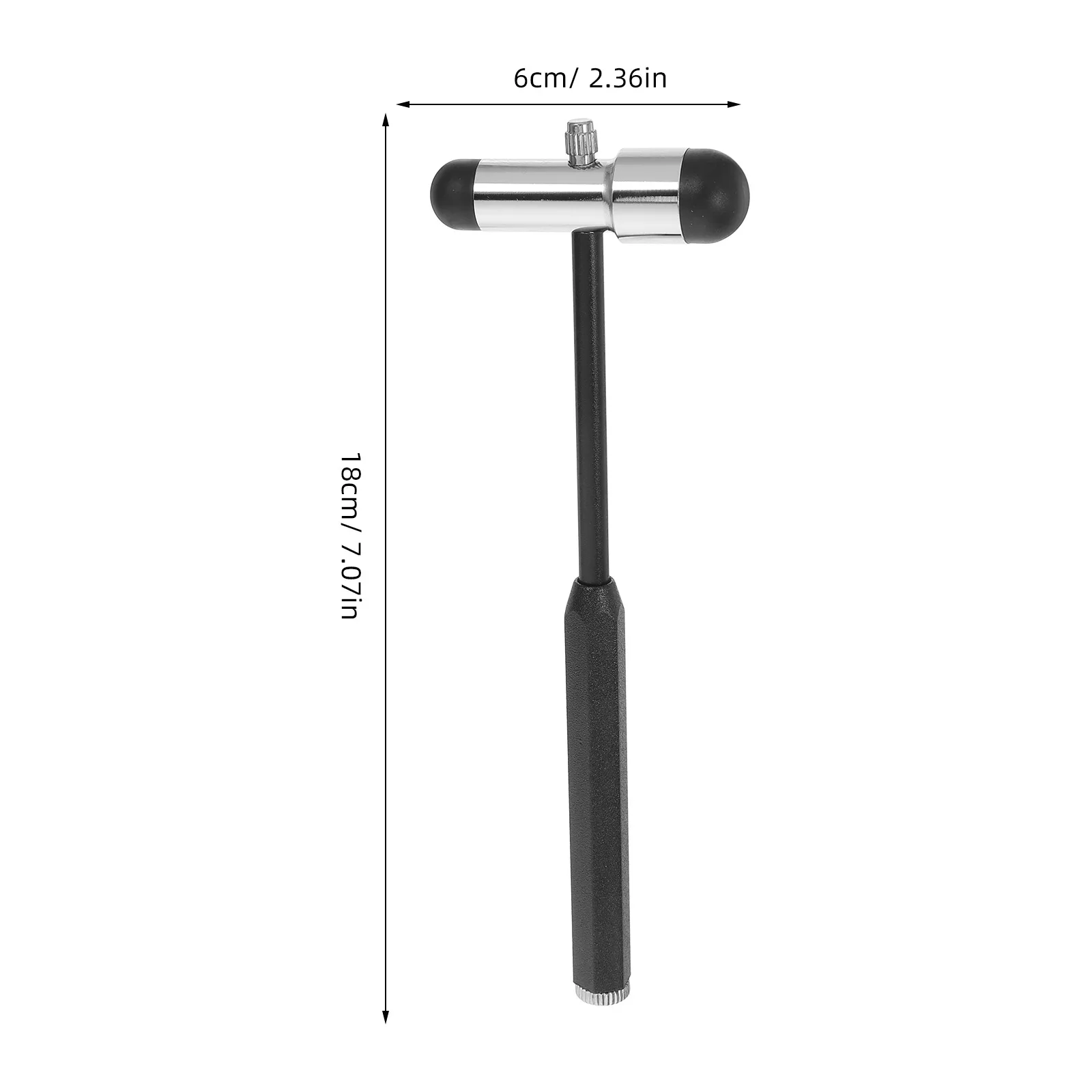 Lightweight Ergonomic Percussion Hammer for Clinic Diagnostic Equipment Neurological Examination Multi-Function Test Hammer