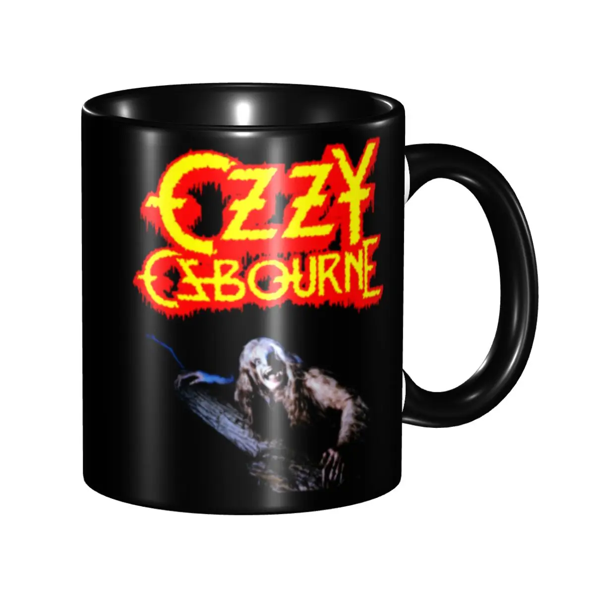 

Ozzy Osbourne Rock Band Heavy Metal Mugs Custom Coffee Ceramic Mug Creative Present
