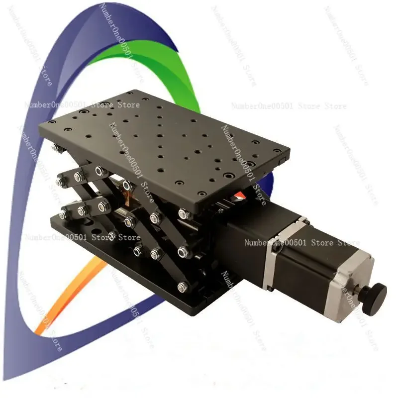NT02VA90 Precision Electric Linear Stage Vertical Optical Lab Stand Micro Step Actuator High Accuracy Positioning Table
