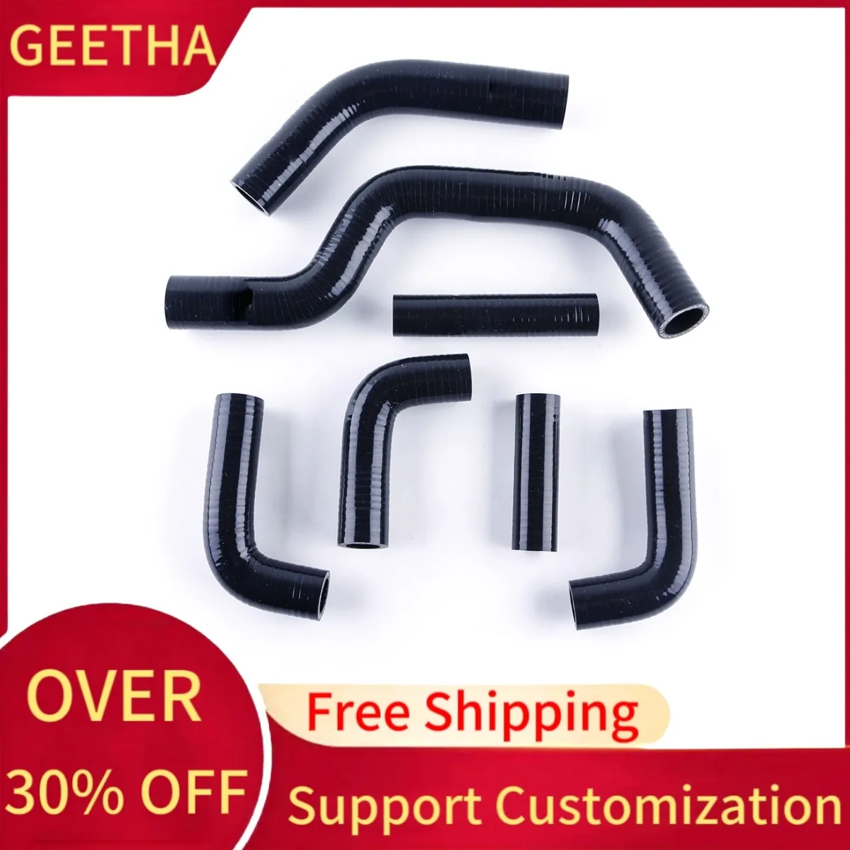 

For 2005 2006 2007 Ducati Monster S4RS Silicone Cooling Radiator Hose Kit