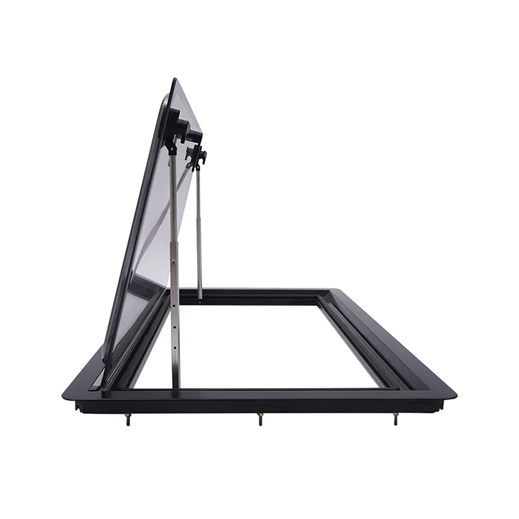 450*500 Mm ODM Aluminum Alloy Shock-resistant Push-out RV Window Vertical Blind E-Mark Certified Modern Travel Caravan