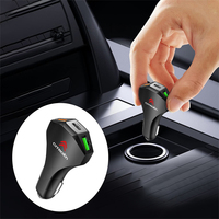 1pc 35W PD Car Charger QC3.0 Fast Charge Type C QC Charge For Xiaomi Samsung Iphone For Citroen C3 C4 C5 C1 C2 Picasso Saxo VTS