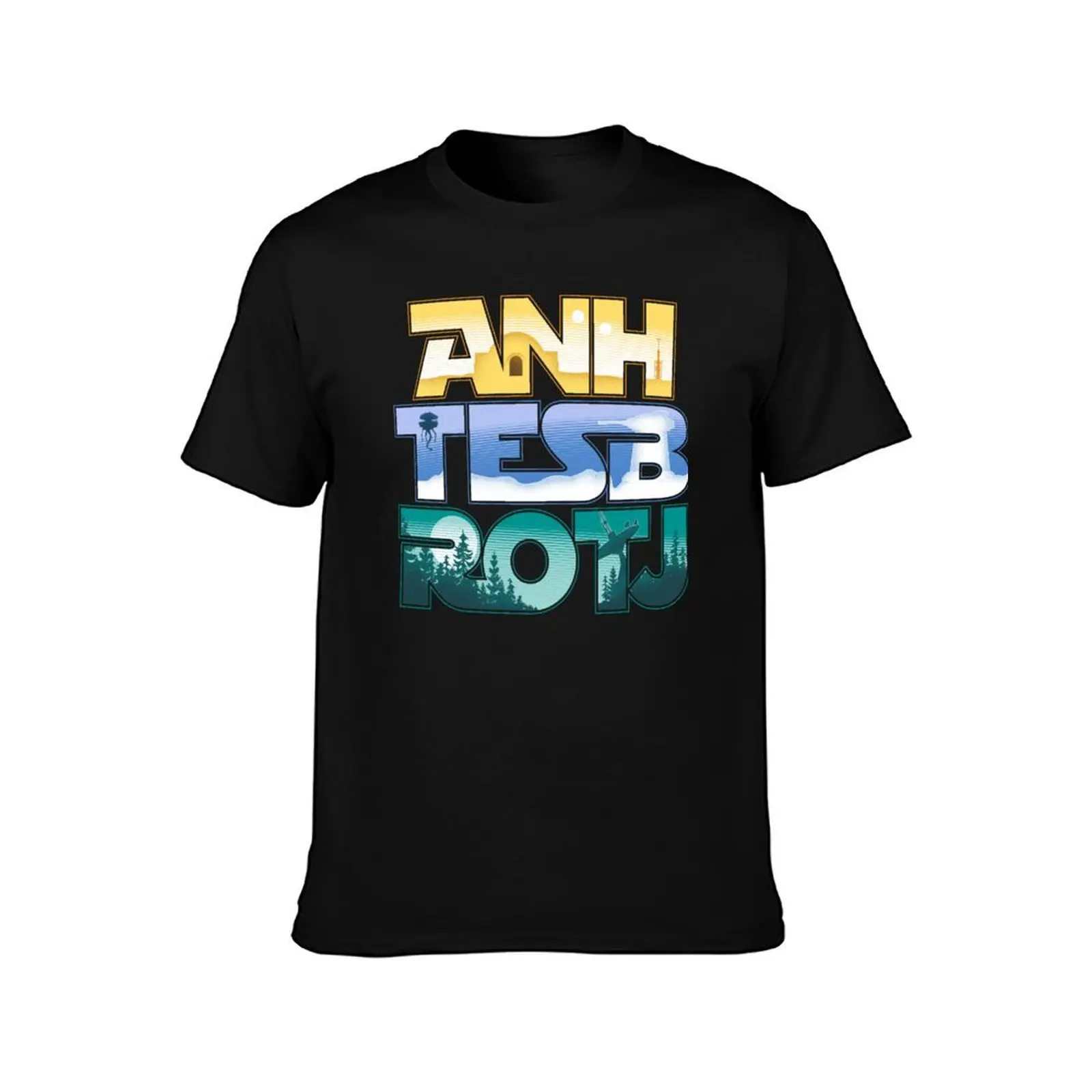 Original Trilogy T-Shirt Plus Size Solid Color T-Shirt