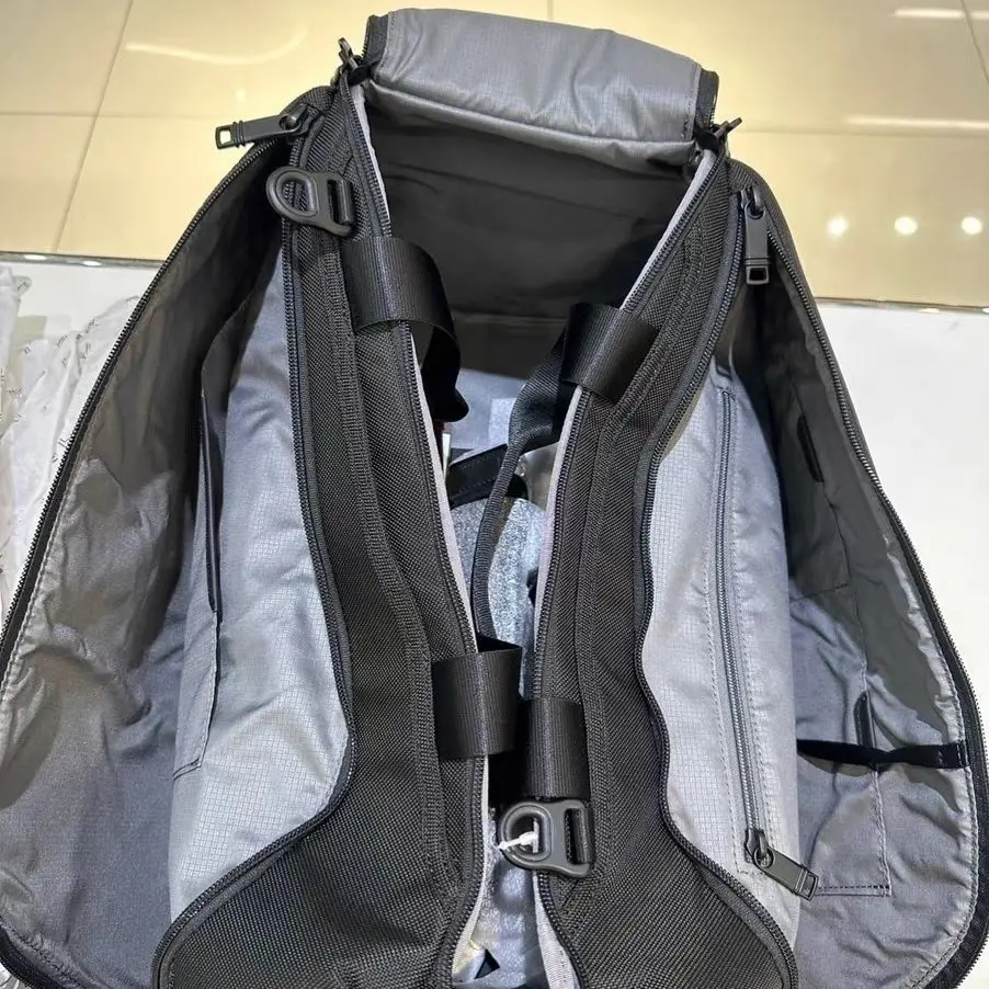 حقيبة رياضية للرجال، حقيبة جولف رياضية من النايلون بسعة كبيرة لمعدات التمرين، حقيبة عطلة نهاية الأسبوع متعددة الأقسام 2203712