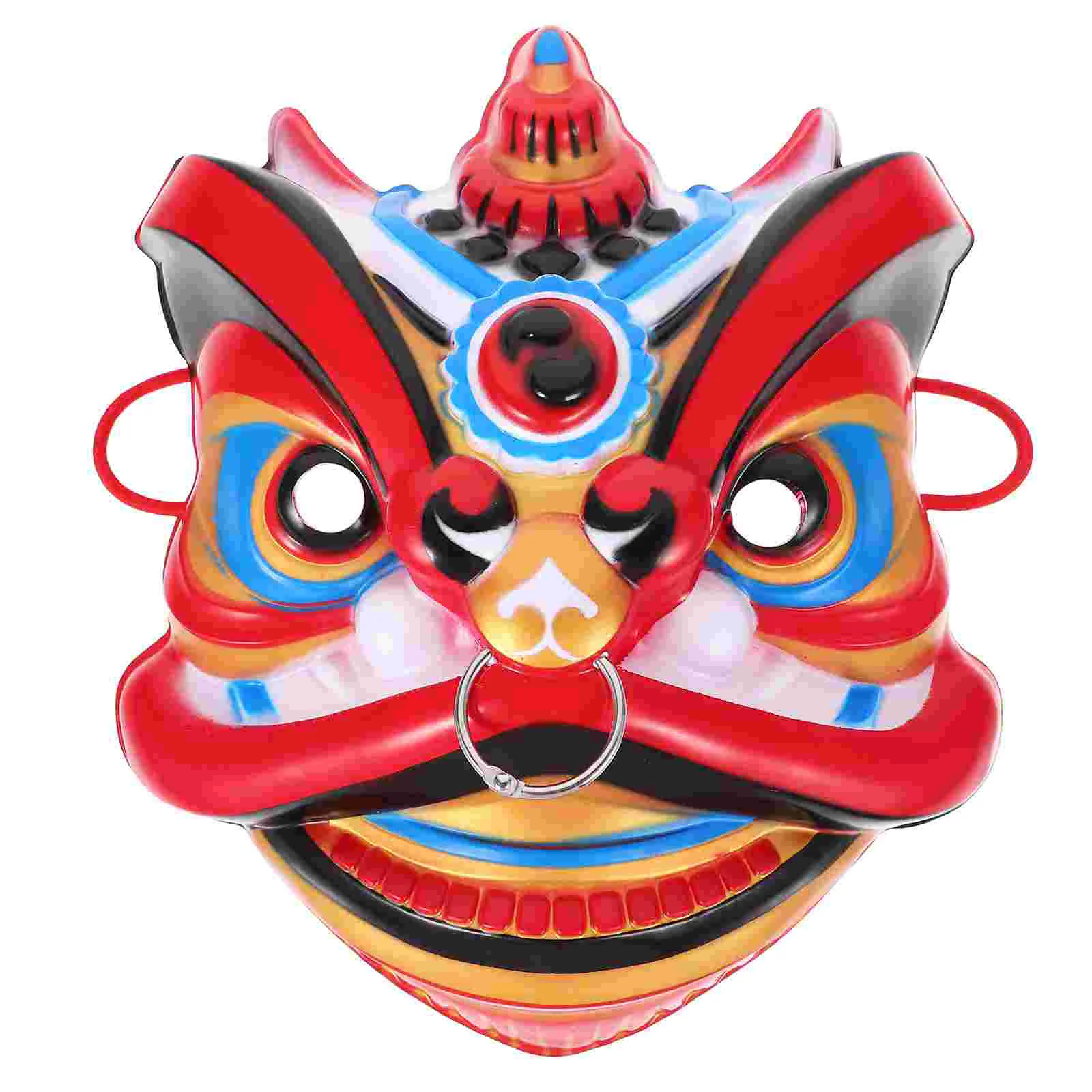 Dancing Lion Mask Chinese Style Lion Mask Party Cosplay Mask Funny Mask for Stage Performance Cosplay Lion Masks