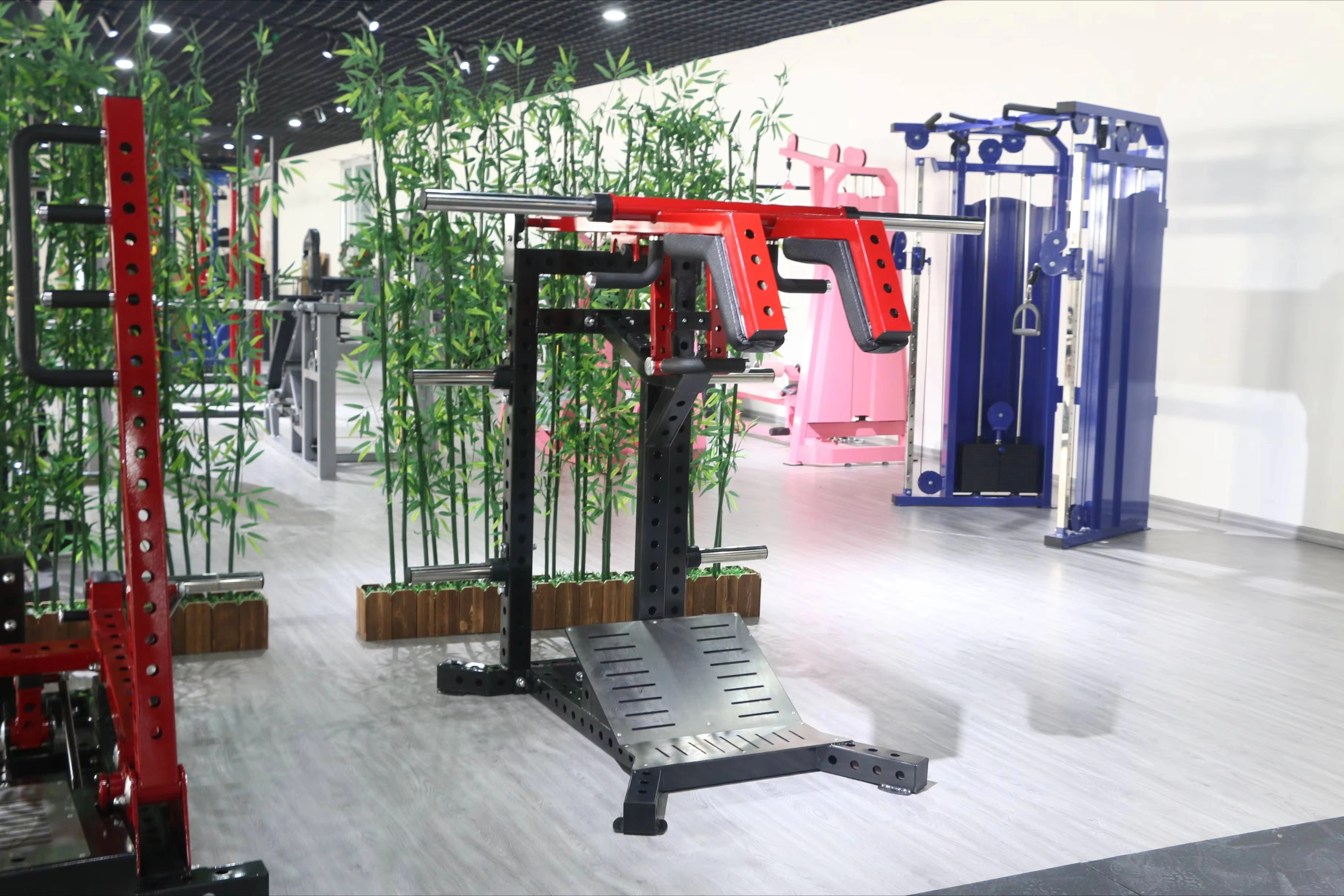 Custom Logo V-Squat Plate Loaded Hack Squat Shoulder Lateral Raise Gym Strength Training Machine Exercise Fitness Exercises