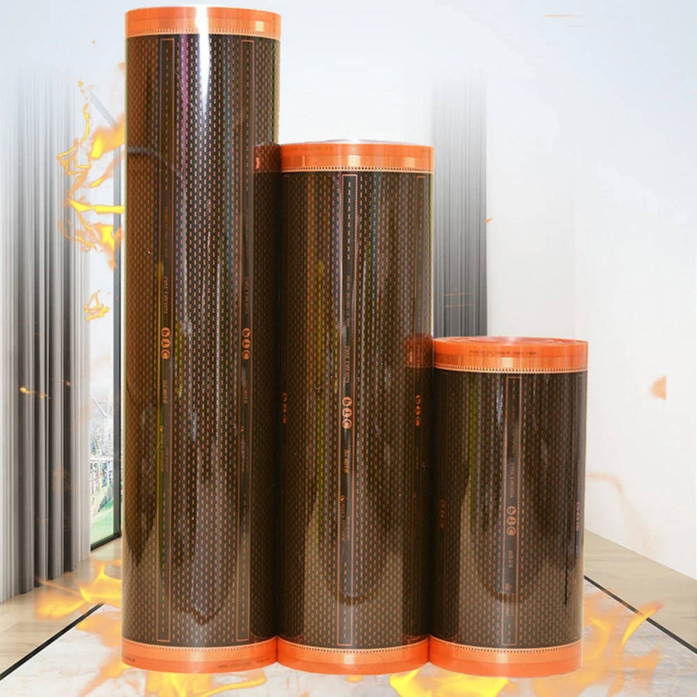 Brand New Orange Warm Floor Heating System Heating Film Self Regulating Infrared Save More Energy Heating Film Made In Korea
