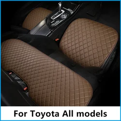 Universal PU Leather Car Seat Covers For Toyota Auris Agya Aygo AB10 AB40 Corolla Allex IQ Etios Koba Prius RAV4 Yaris