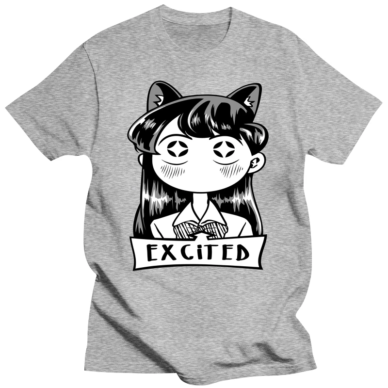 Miss Komi Excited T Shirt manga komi san komisan shouko communication anime cartoon komi