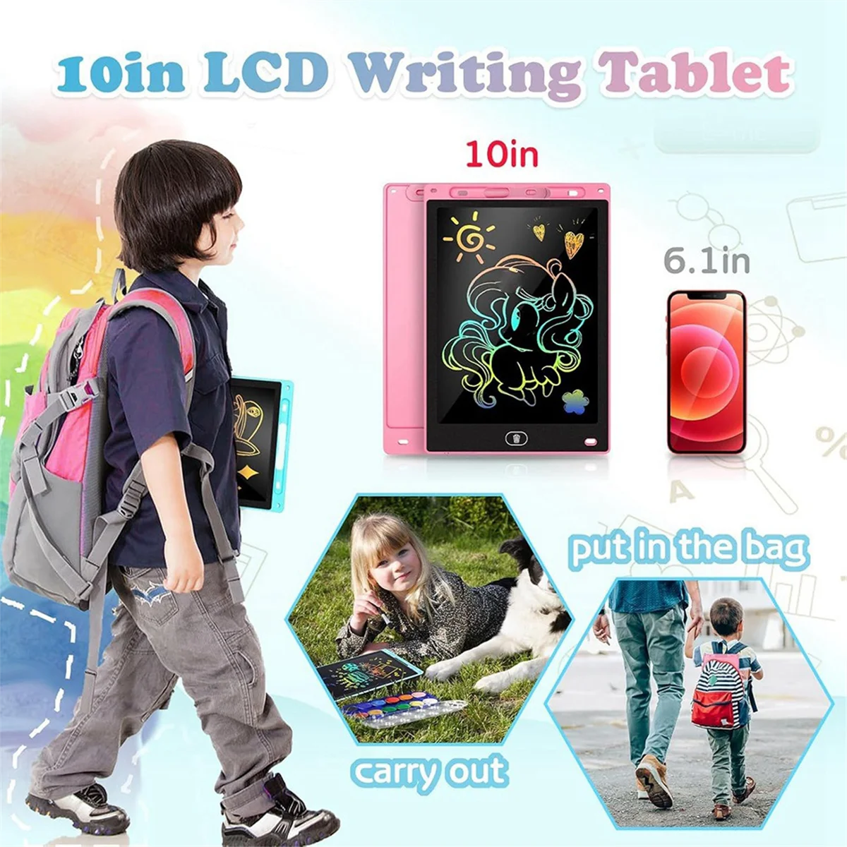 AA98 Tavoletta da scrittura LC - Kids Toys Drawing recensione e prezzo