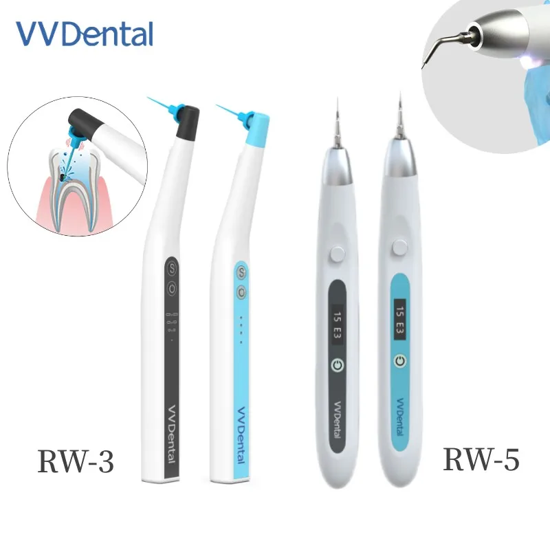 VV Dental Ultrasonic Endo Irrigator Root Canal with LED Light Tip for Dentistry Endodontic Locator Sonic Irrigator Endodontic