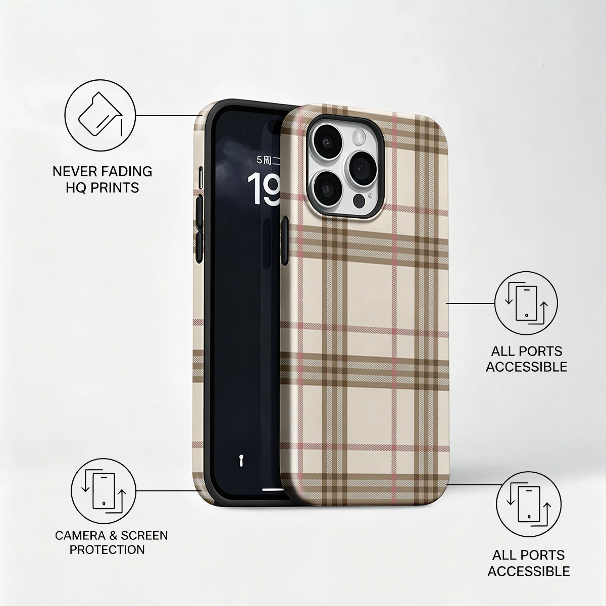 Korea Film Phone Case For iPho - Phone Cases Brown review and price