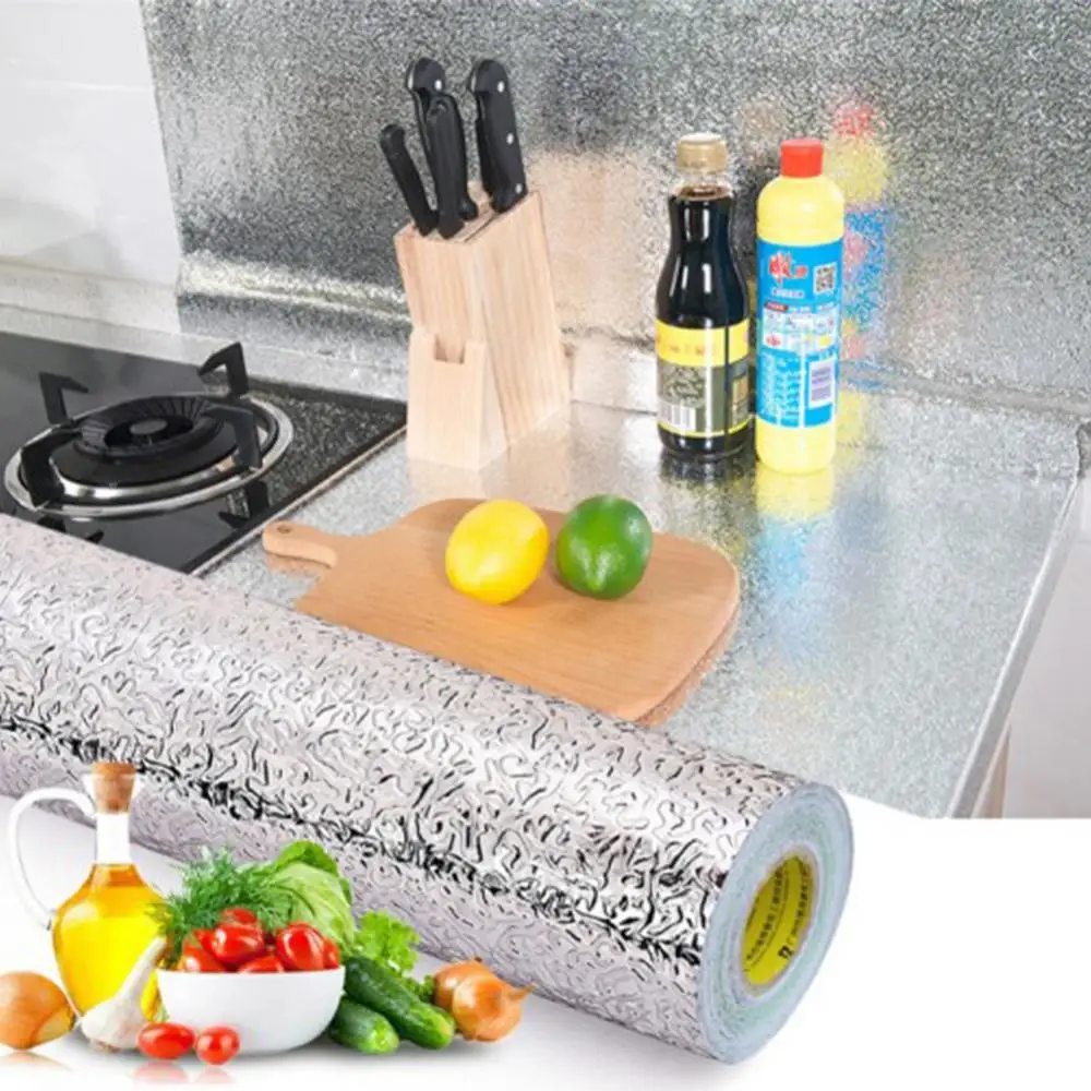 Kitchen Oil Proof Sticker Multipurpose Mildew Proof Kitchen Tools And Appliances Waterproof Kitchen Tools Wallpaper