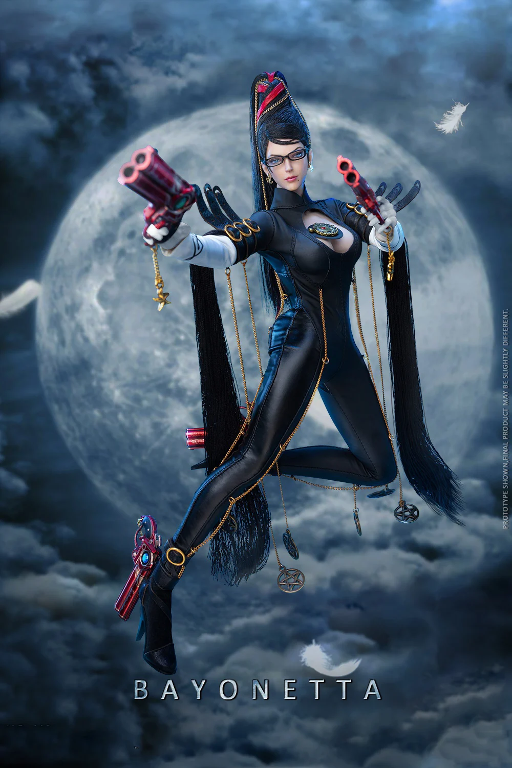 1/6 Scale Seamless Body Action Figure Doll The Witch BAYONETTA Female Warrior 12