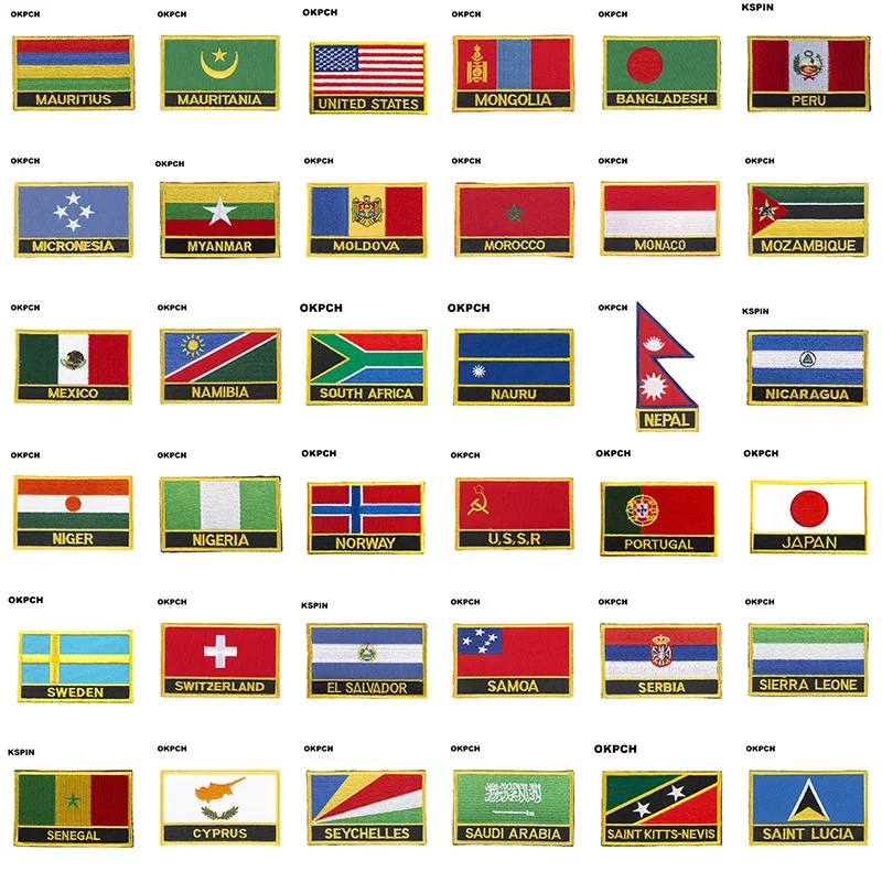 

Термозаплаты, с вышивкой, флаг Японии, для одежды для дома и сада