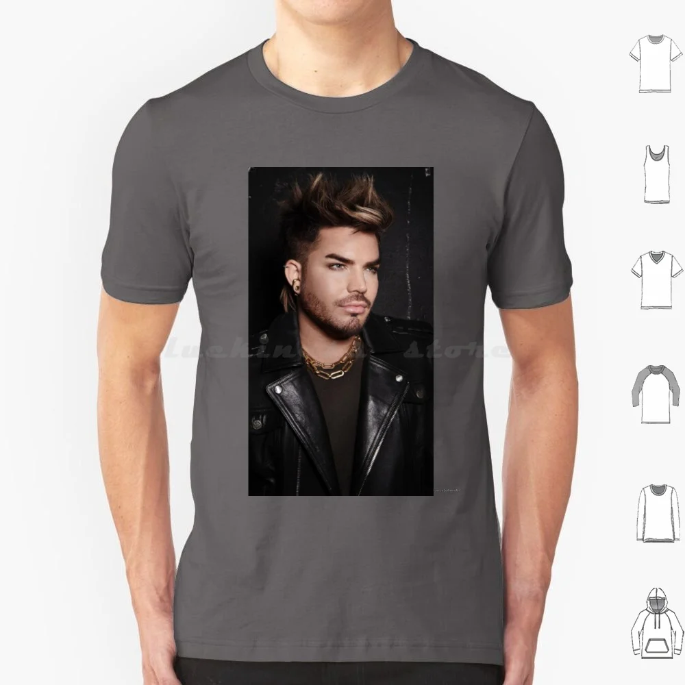 Camiseta Smokin Hot Adam Lambert 6xl de algodón, camiseta genial de Adam Lambert Music Glam Velvet