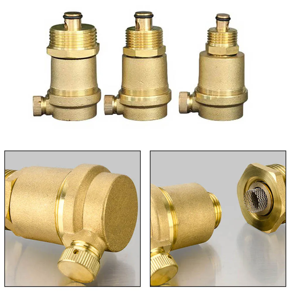 Functional 1 Inch Automatic Quick Venting Solution in Quality Brass with Easy Maintenance Features for Heating DN152025