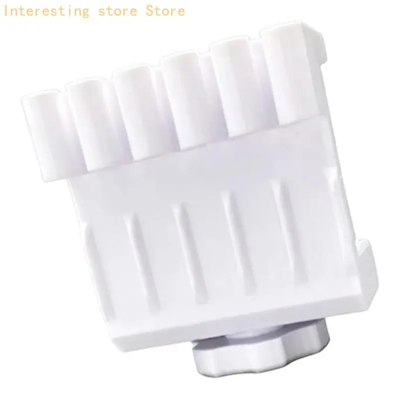 Klemmkabelhalter mit 5 Schlitzen für Schreibtische, kompakter Kabel-Organizer-Clip für USB-Kabel, Musikleitungen und Ladekabel – Detail 4