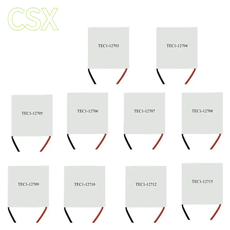 TEC1-12706 12703 12704 12705 12708 12709 12710 12712 12715 Thermoelectric Cooler 40*40MM 12V Peltier Elemente Module